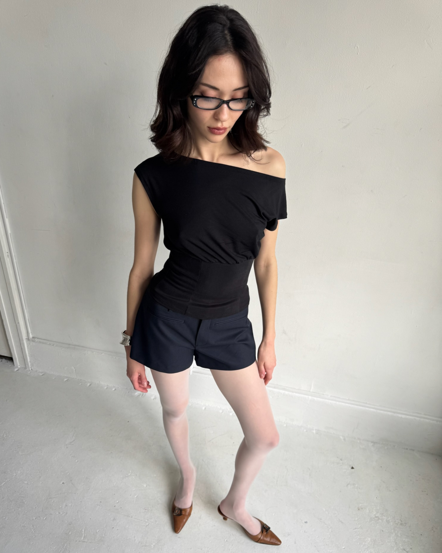 Dahlia Boatneck Black