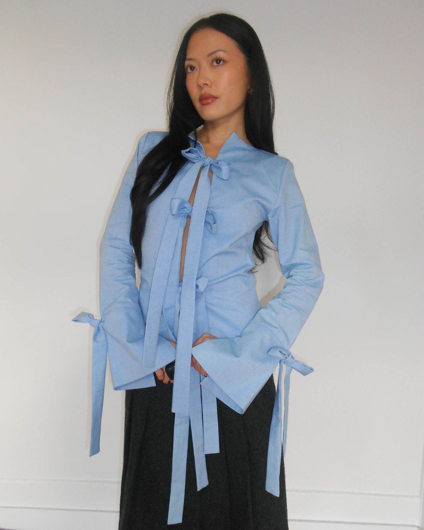Longsleeve Bowtie Vest Skye