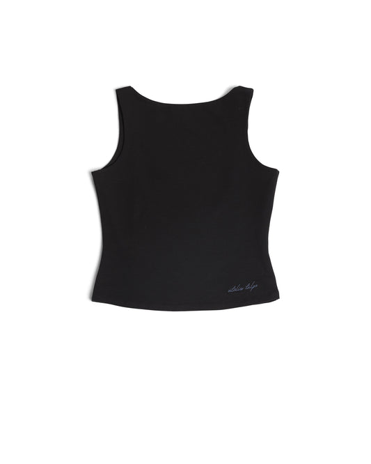 Scoop Tank Black