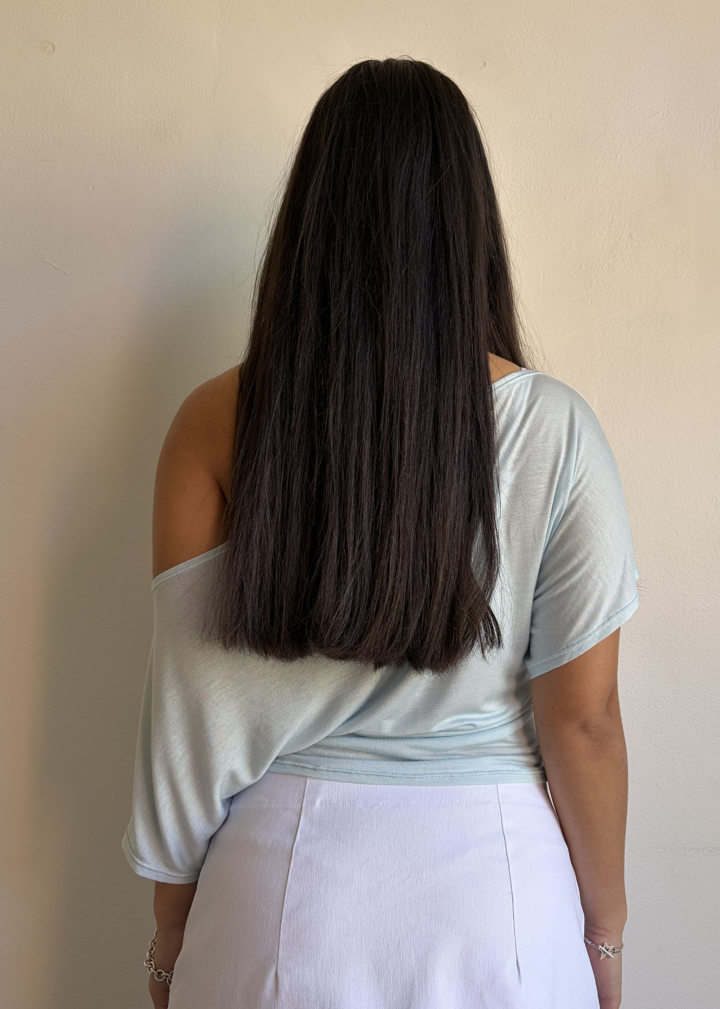 Billow Top Celeste Blue