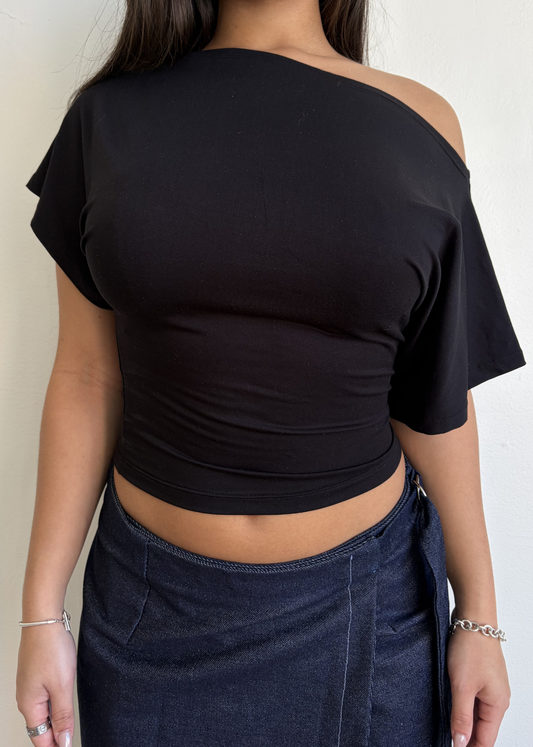 Billow Top Black