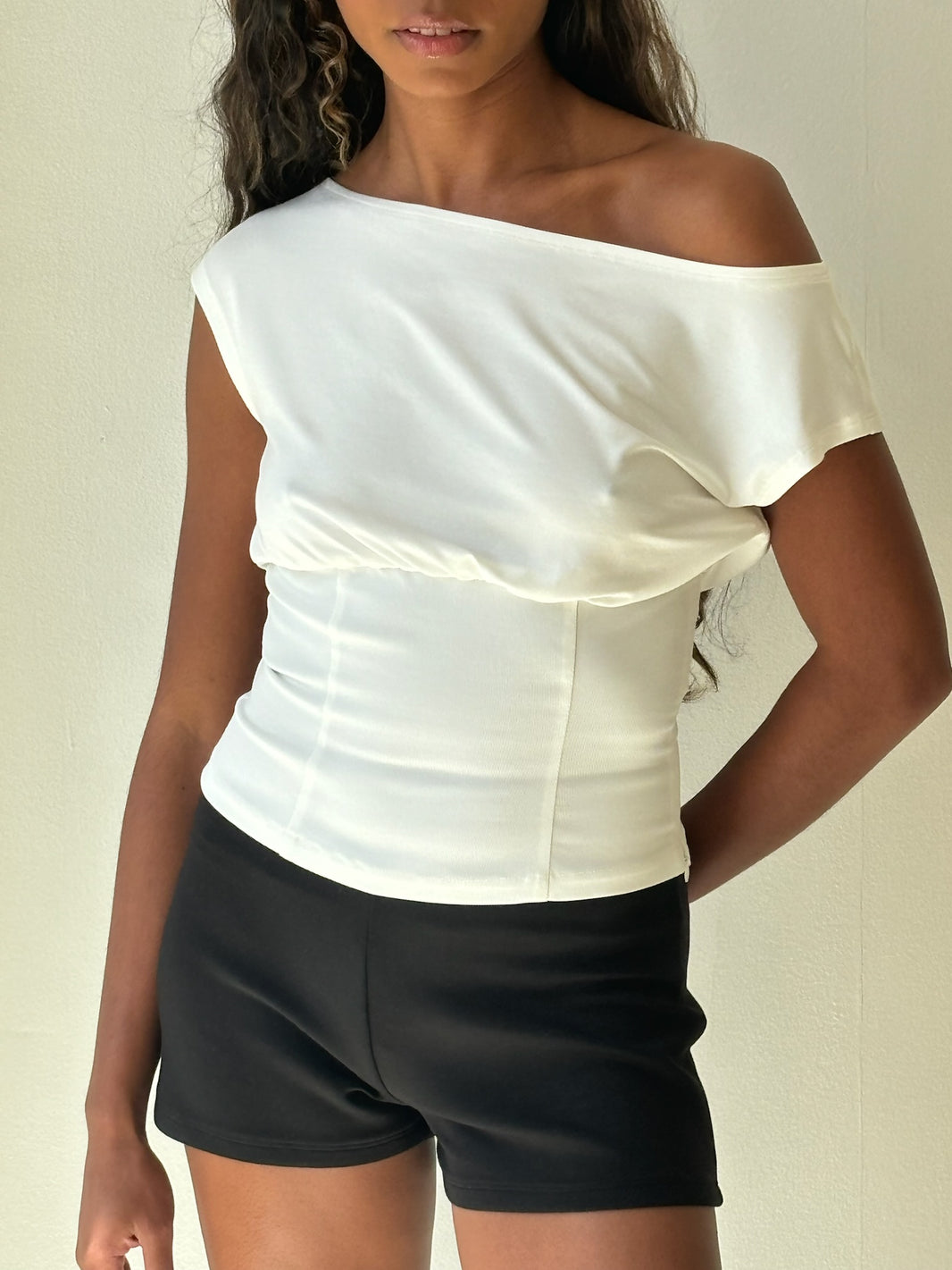 Ease Mini Short Ivory main image 0