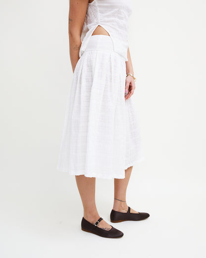 Cloud Skirt White