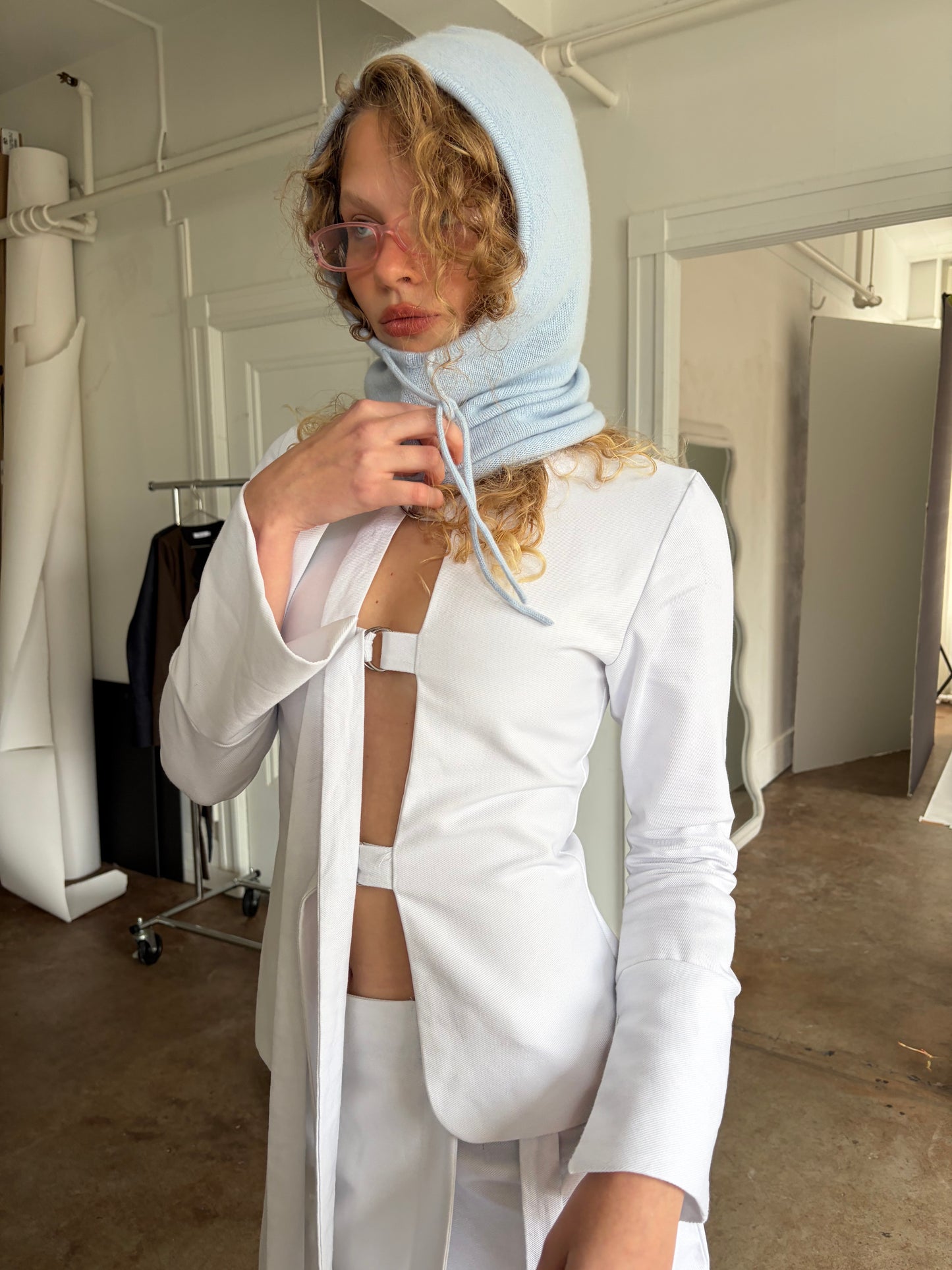 White Denim Longsleeve