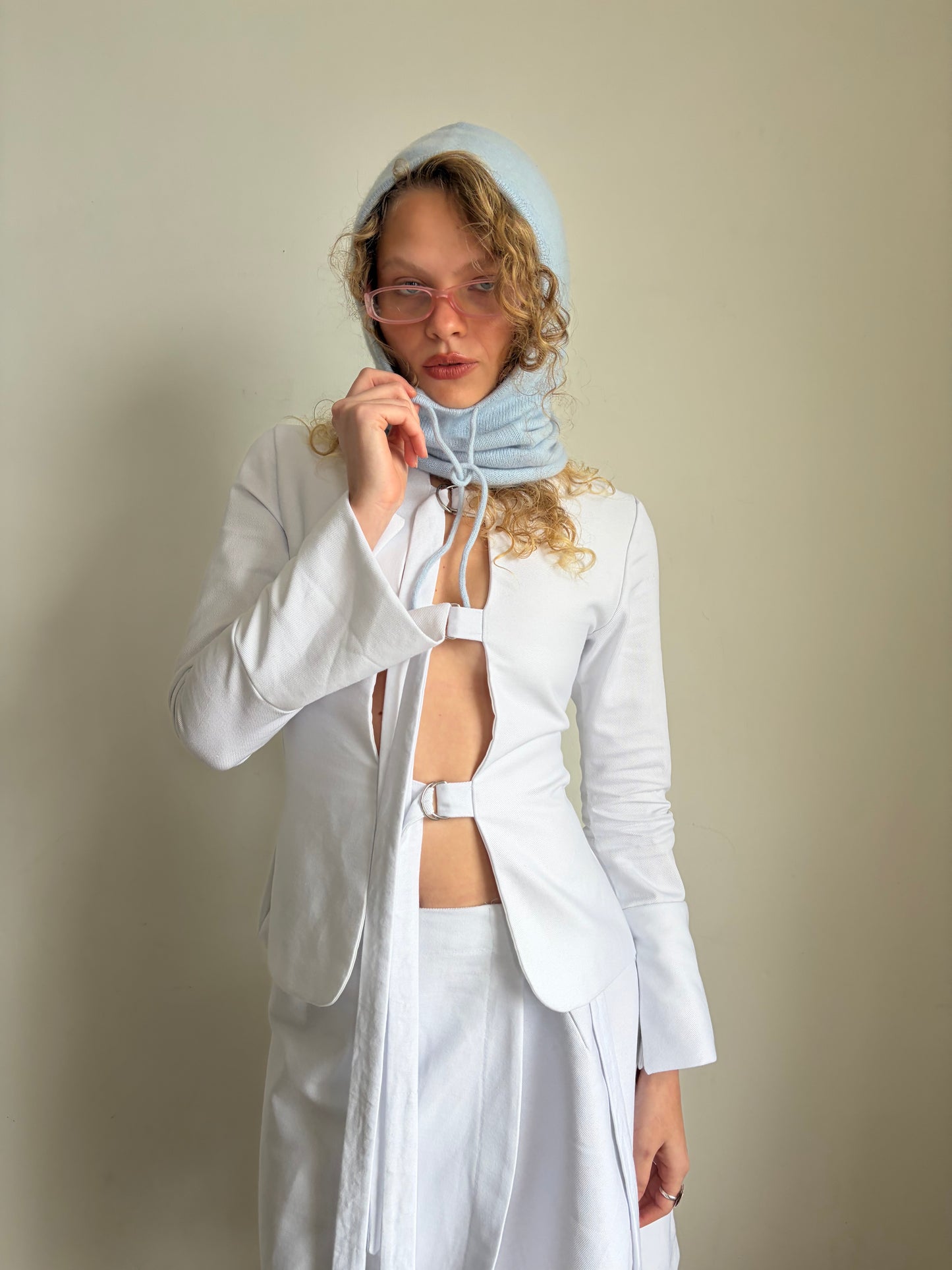 White Denim Longsleeve