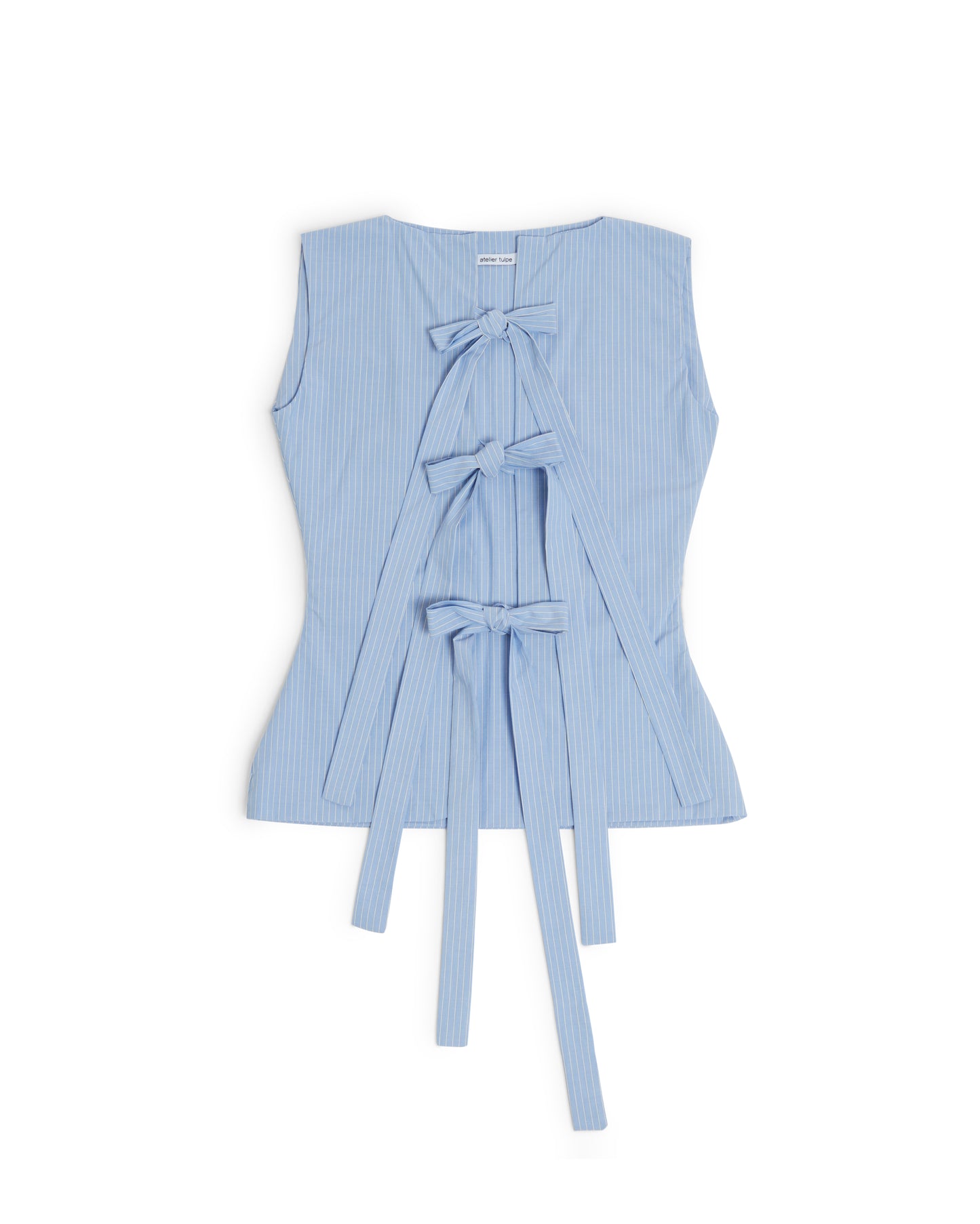 Bowtie Vest Blue Pin