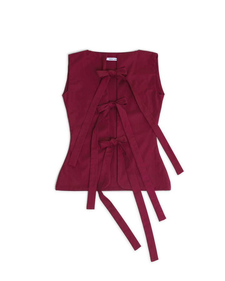 Longsleeve Bowtie Vest Skye