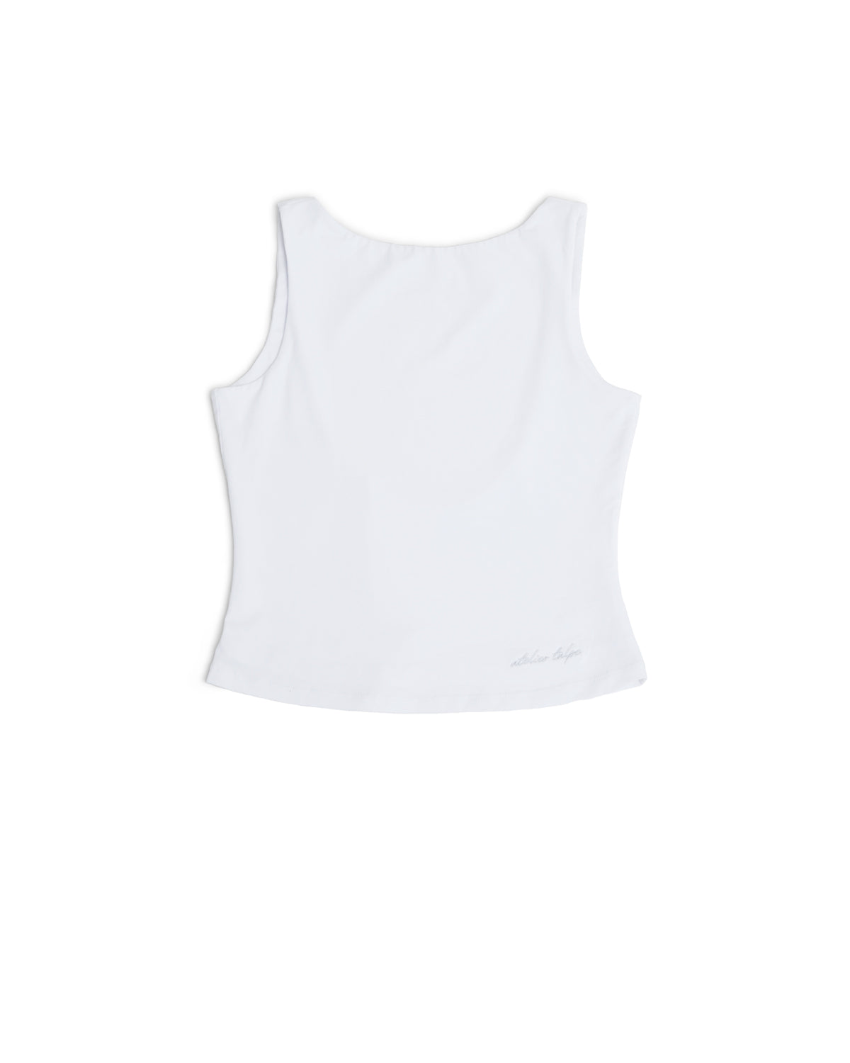 Scoop Tank White